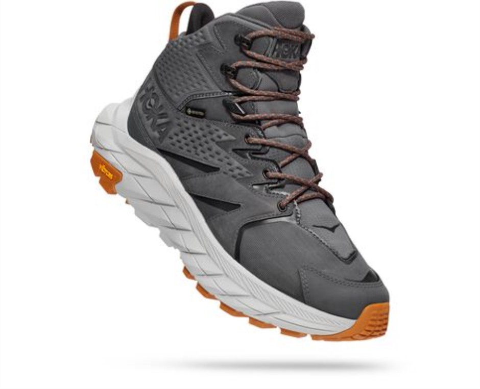 Hoka Anacapa Mid GTX Castlerock Hafennebel