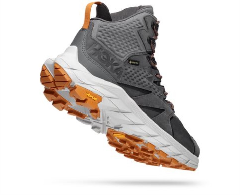 Hoka Anacapa Mid GTX Castlerock Hafennebel