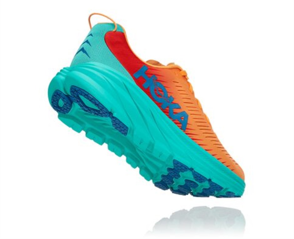 Hoka Rincon 3 Feuerorange Fiesta