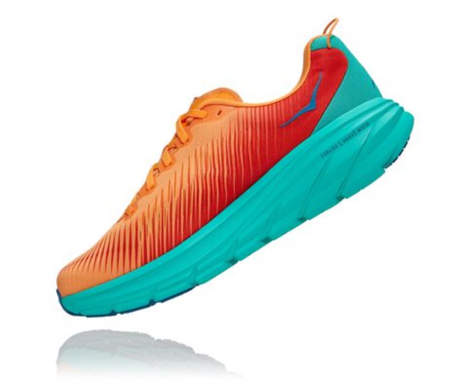 Hoka Rincon 3 Feuerorange Fiesta