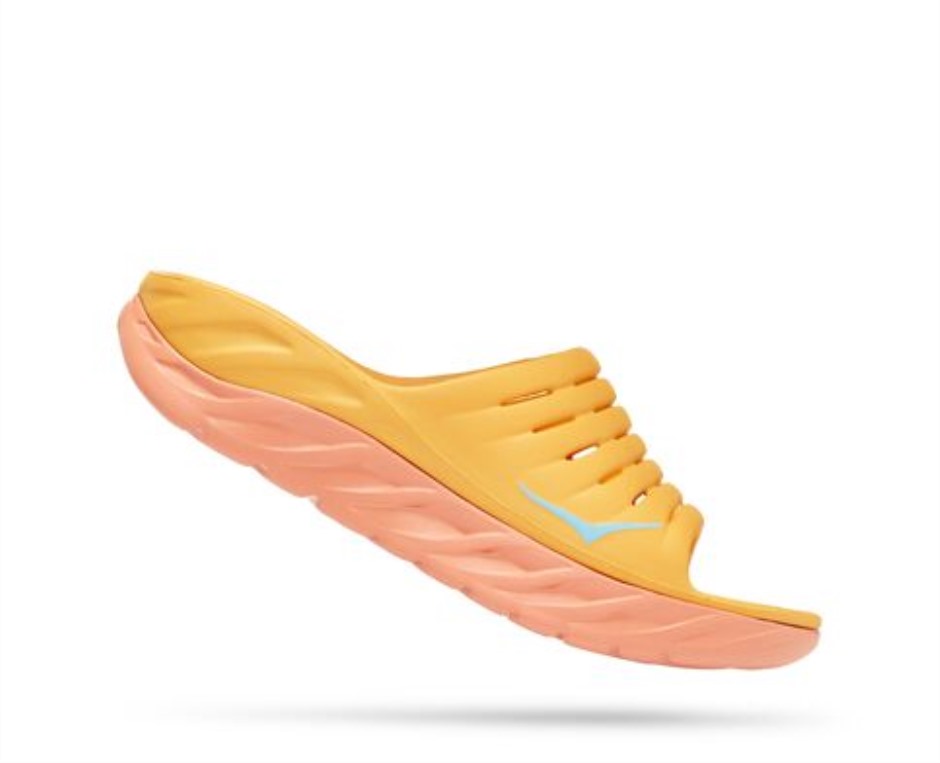 Ora Erholungsrutsche Hoka Amber Yellow Shell Coral