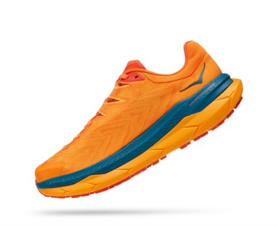 Hoka Tecton X Persimmon Orange Leuchtendes Gelb