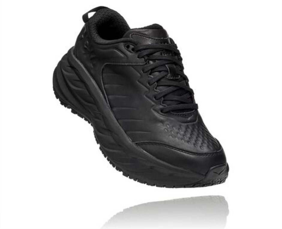Hoka Bondi Schwarz Sr