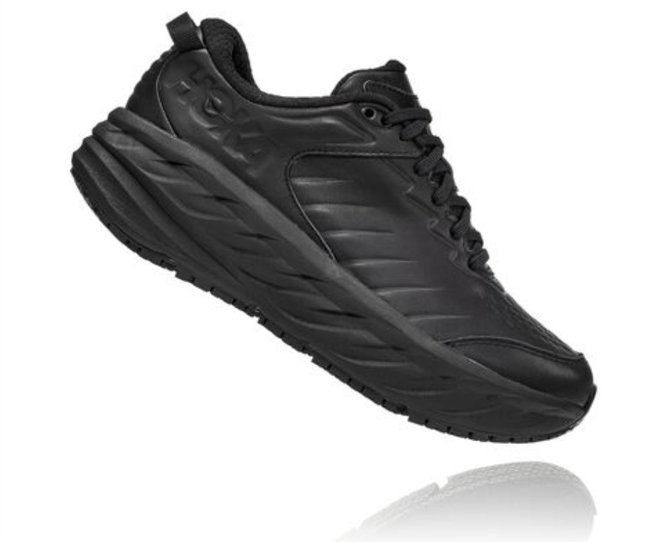 Hoka Bondi Schwarz Sr