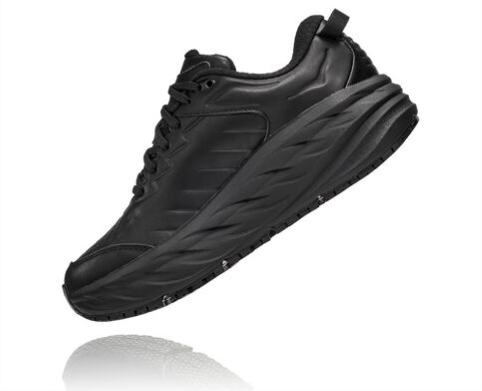 Hoka Bondi Schwarz Sr