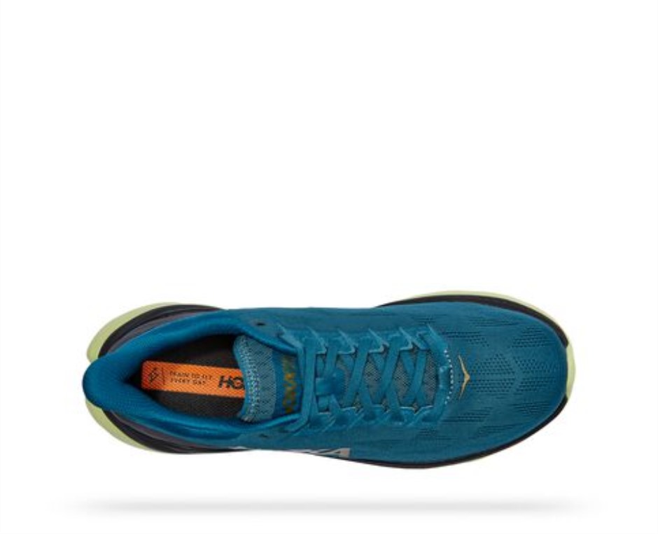 Hoka Mach 4 Blau Korallenschwarz