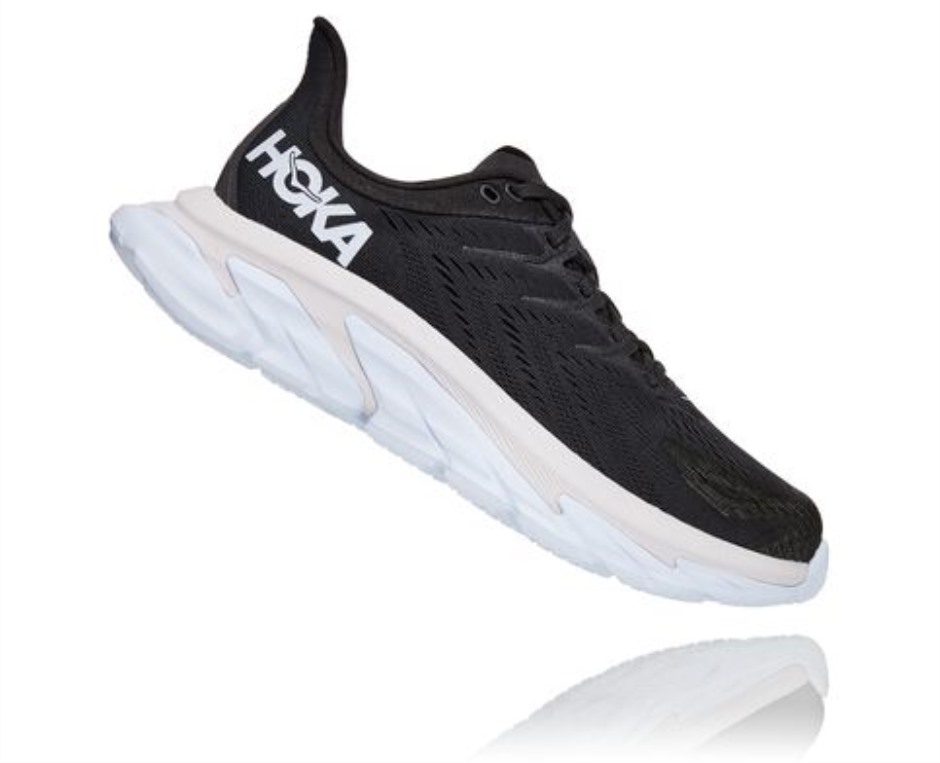Hoka Clifton Edge Schwarz Weiß