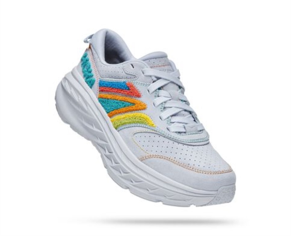 Hoka Bondi L Stickerei Arctic Ice Atlantis