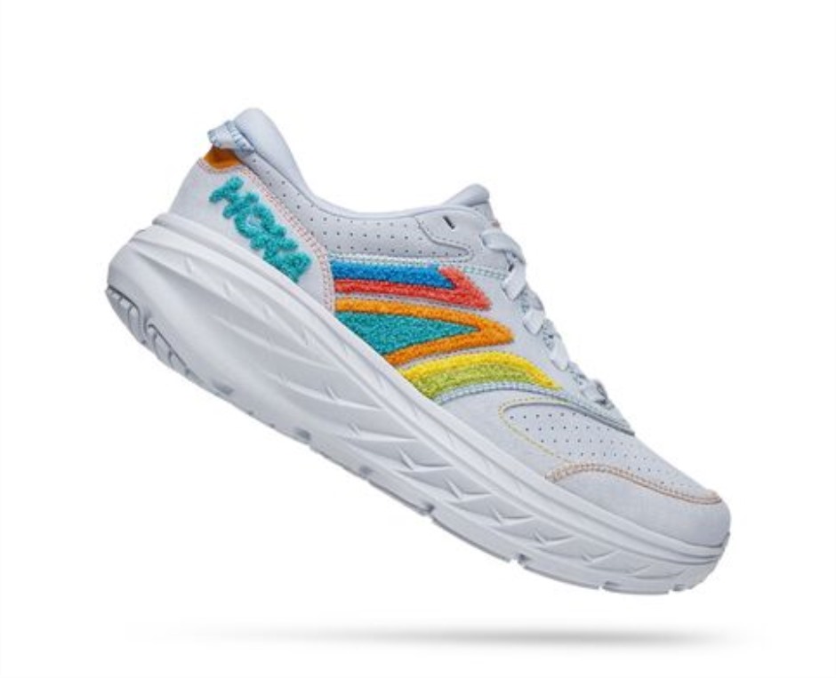 Hoka Bondi L Stickerei Arctic Ice Atlantis