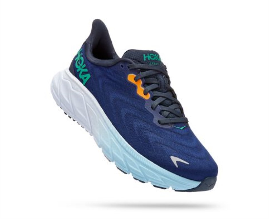 Hoka Arahi 6 Weltraum-Bellwether Blau
