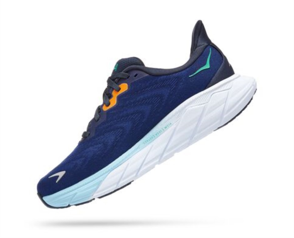 Hoka Arahi 6 Weltraum-Bellwether Blau