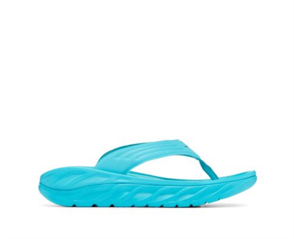 Ora Recovery Flip Hoka Scuba Blau Bellwether Blau