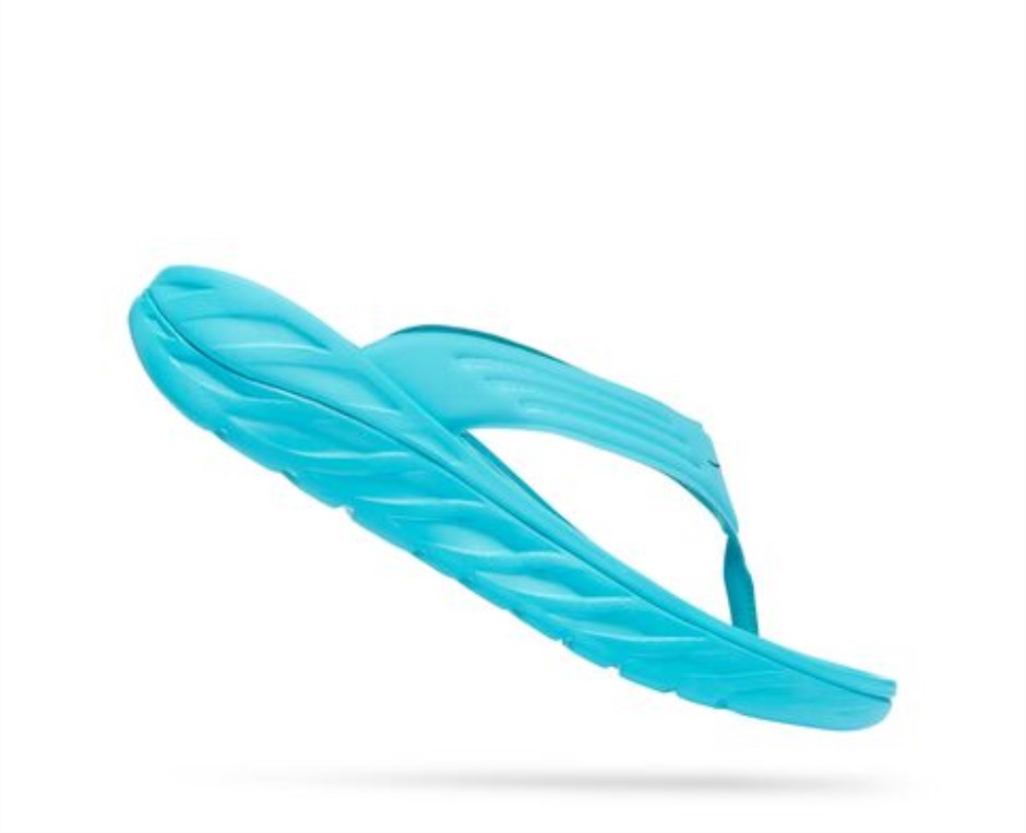 Ora Recovery Flip Hoka Scuba Blau Bellwether Blau