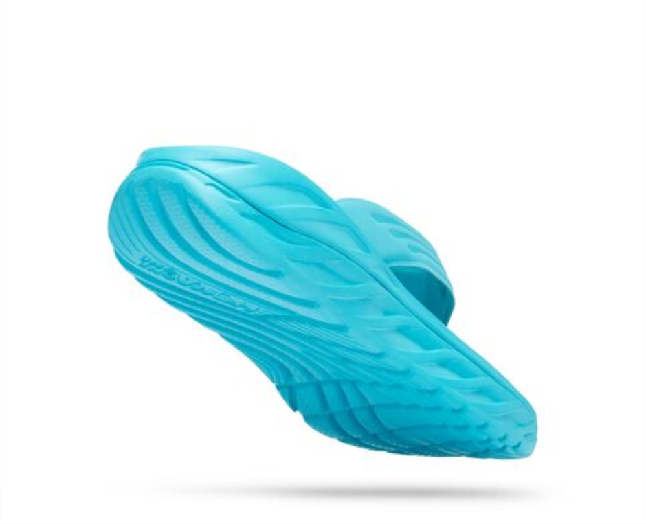 Ora Recovery Flip Hoka Scuba Blau Bellwether Blau