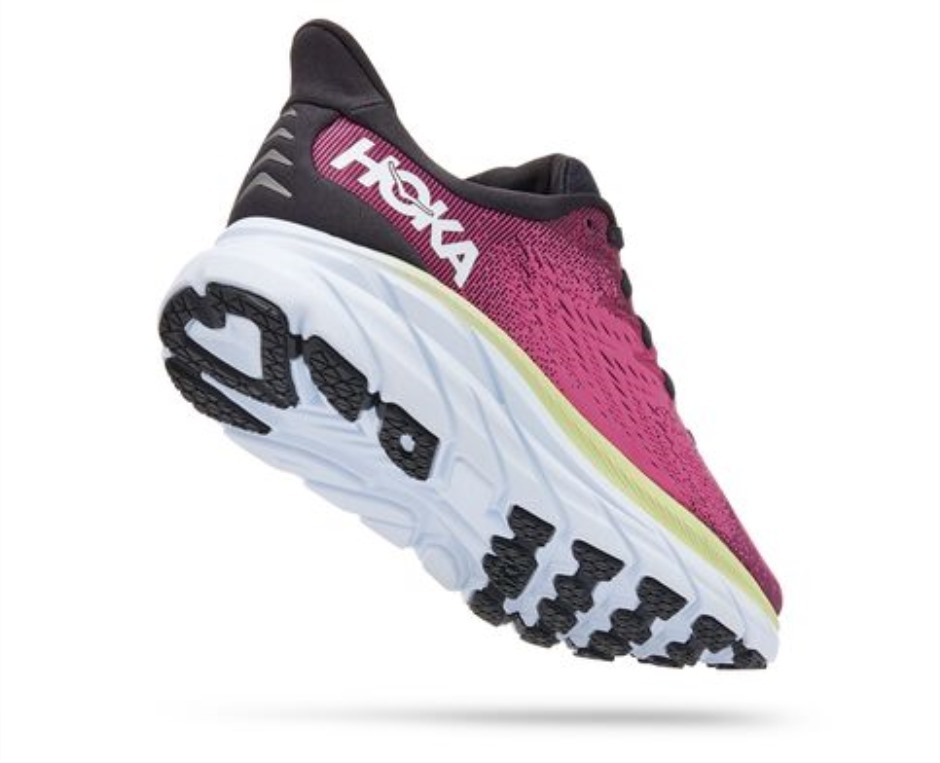 Clifton 8 Hoka Blue Graphit Ibis Rose