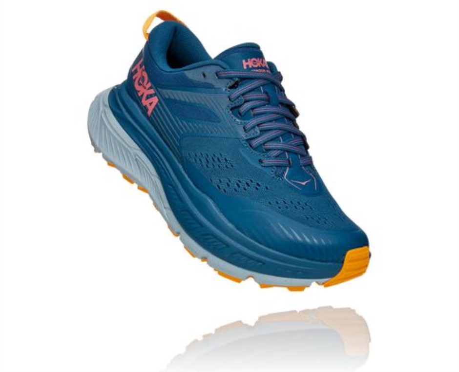 Hoka Stinson Atr 6 Marokkanisch Blauer Safran