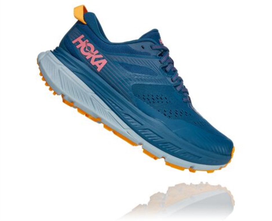 Hoka Stinson Atr 6 Marokkanisch Blauer Safran