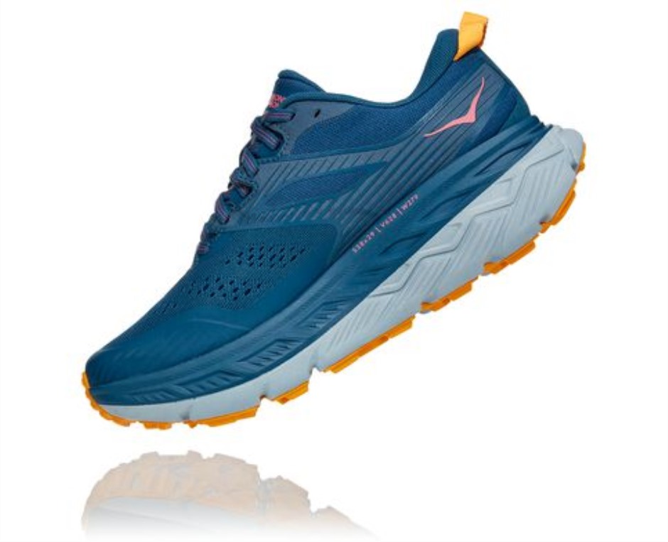 Hoka Stinson Atr 6 Marokkanisch Blauer Safran