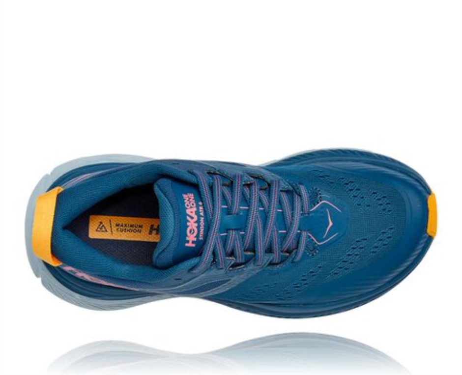 Hoka Stinson Atr 6 Marokkanisch Blauer Safran
