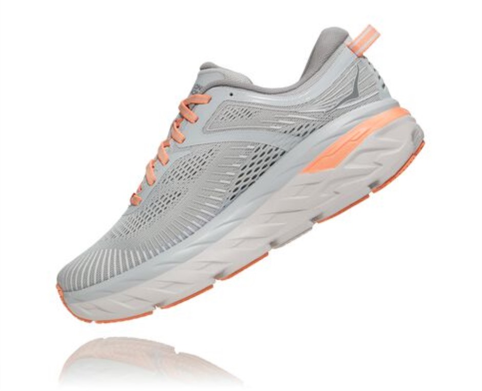 Bondi 7 Hoka Harbour Mist Haifischhaut