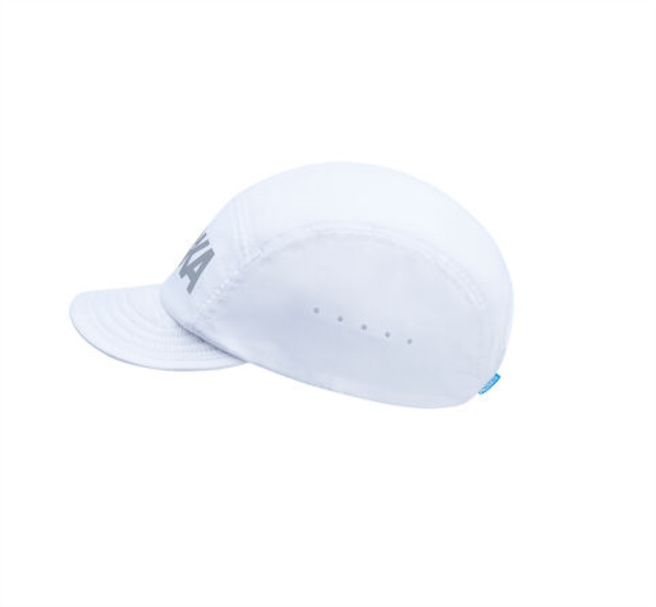 Packbarer Wanderhut Hoka White Castlerock