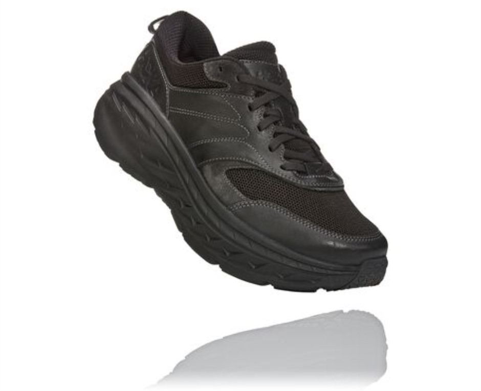 Hoka Bondi L Schwarzer Rabe