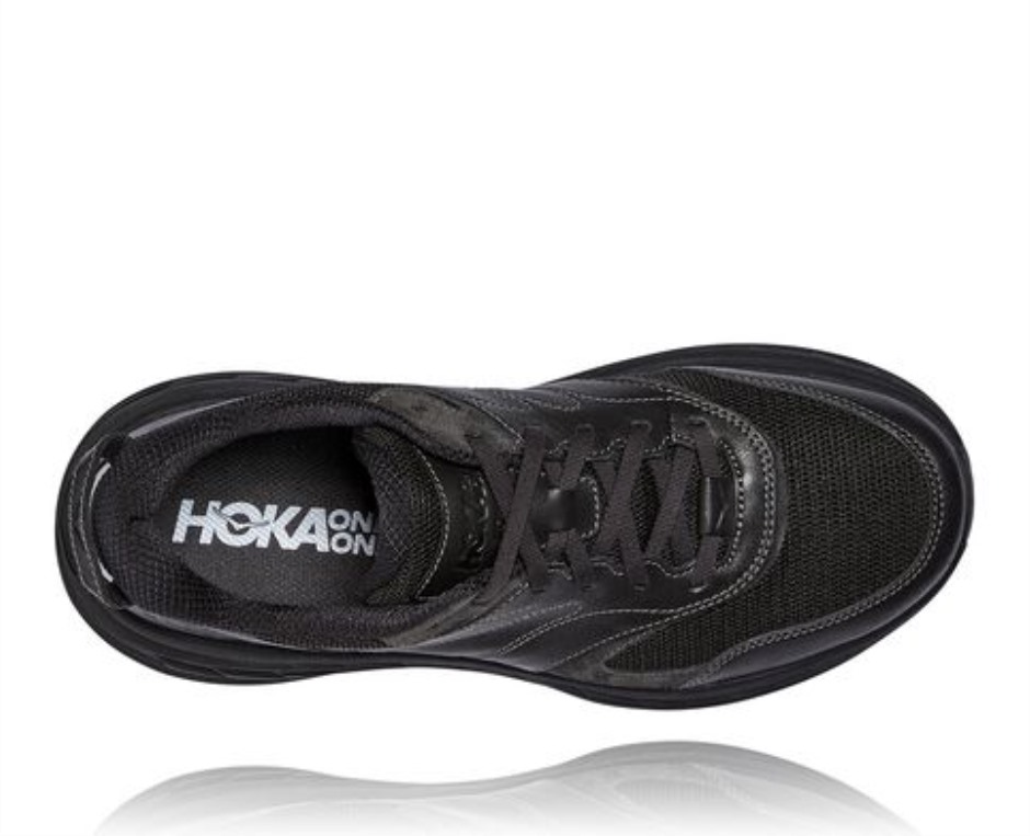 Hoka Bondi L Schwarzer Rabe