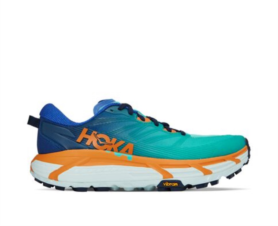 Hoka Mafate Speed ​​3 Blendende Blaue Wüstensonne