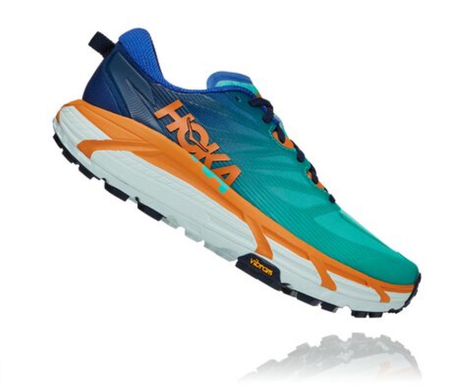 Hoka Mafate Speed ​​3 Blendende Blaue Wüstensonne