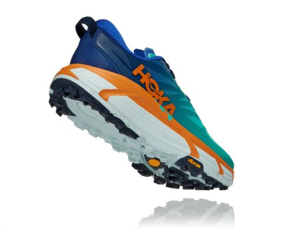Hoka Mafate Speed ​​3 Blendende Blaue Wüstensonne