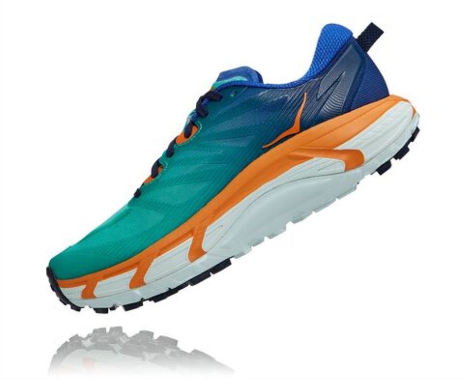 Hoka Mafate Speed ​​3 Blendende Blaue Wüstensonne