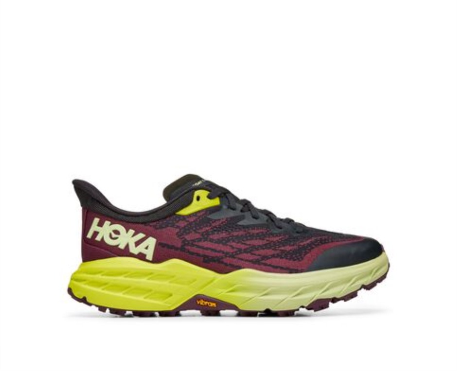 Speedgoat 5 Hoka Blue Graphit Nachtkerze
