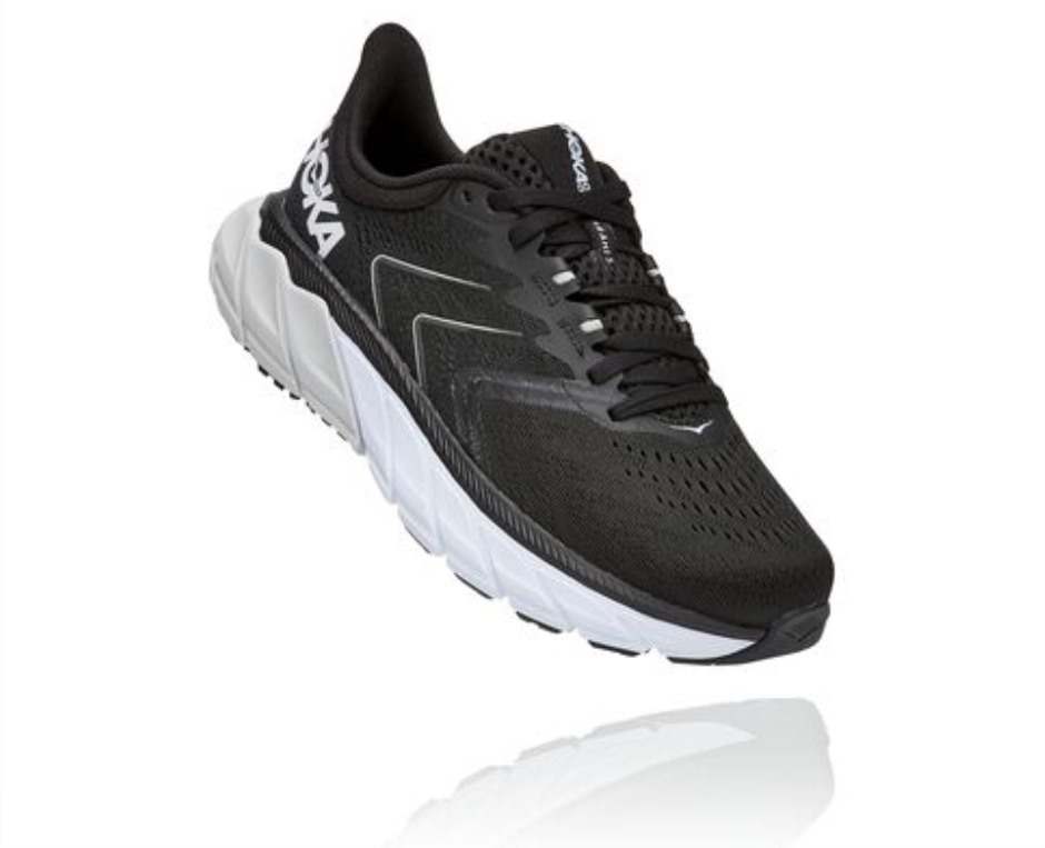 Hoka Führte 5 Schwarz Weiß
