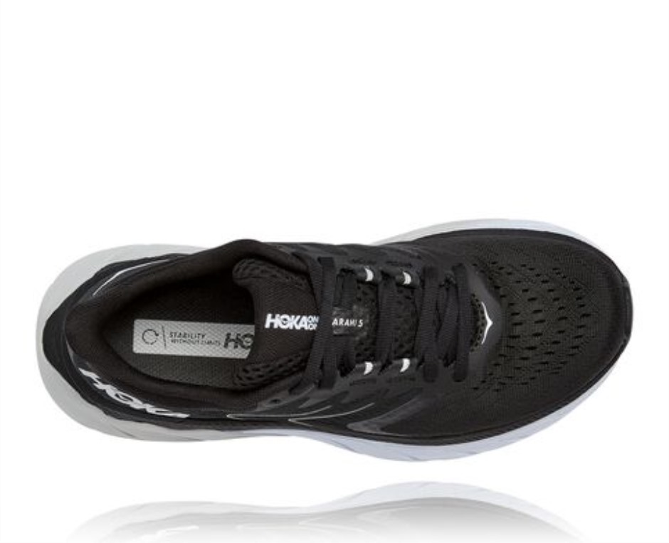 Hoka Führte 5 Schwarz Weiß