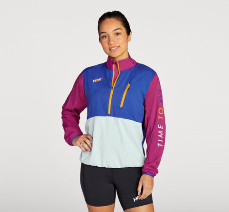 Hoka Windschutzjacke Bläuen