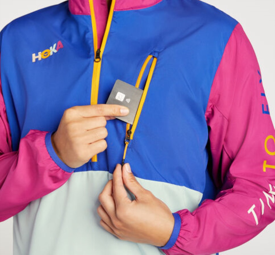 Hoka Windschutzjacke Bläuen