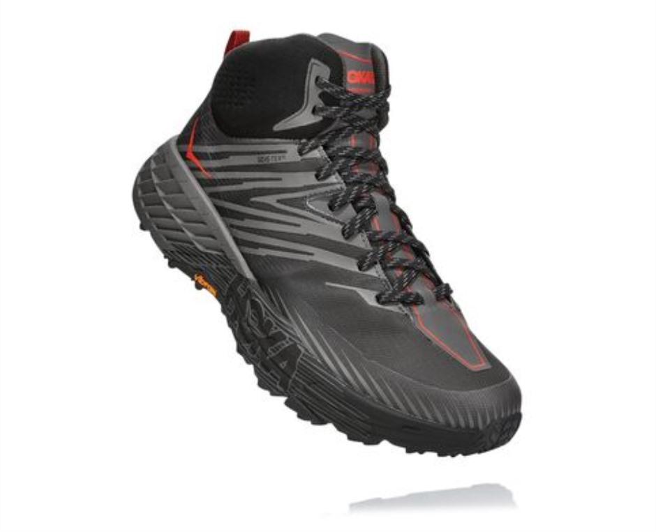 Speedgoat Mid Gtx 2 Hoka Anthrazit Dunkelmöwengrau
