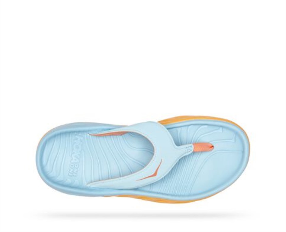 Ora Recovery Flip Hoka Sommerlied Bernsteingelb