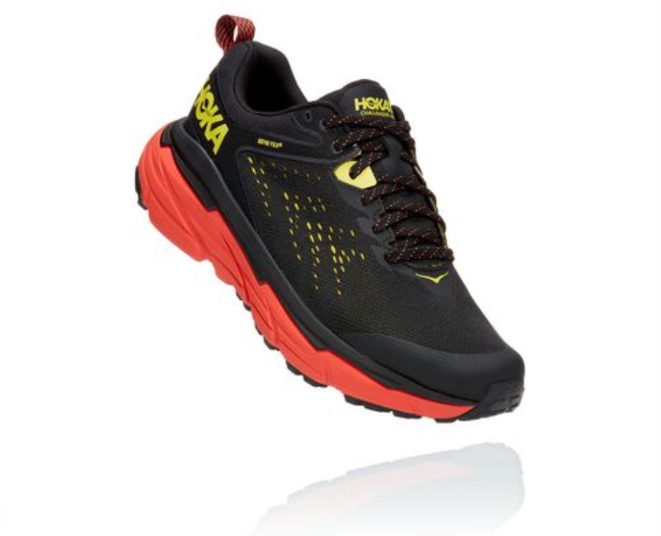 Hoka Challenger ATR 6 GTX Schwarz Grüner Glanz