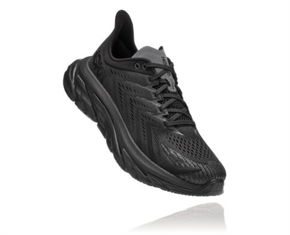 Clifton Edge Hoka Schwarz