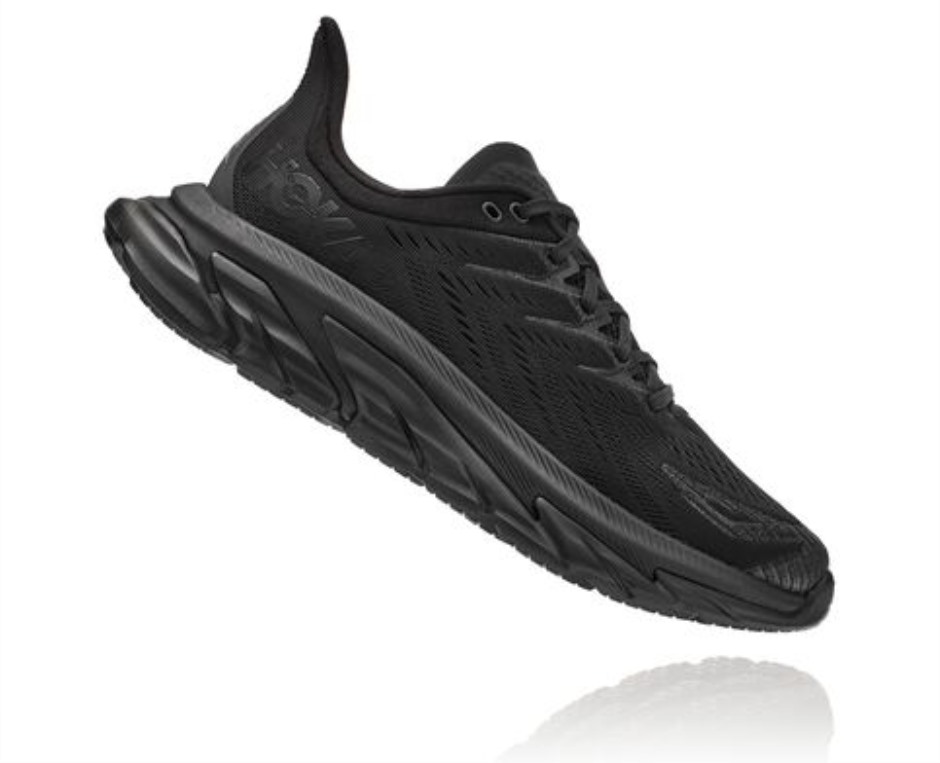 Clifton Edge Hoka Schwarz