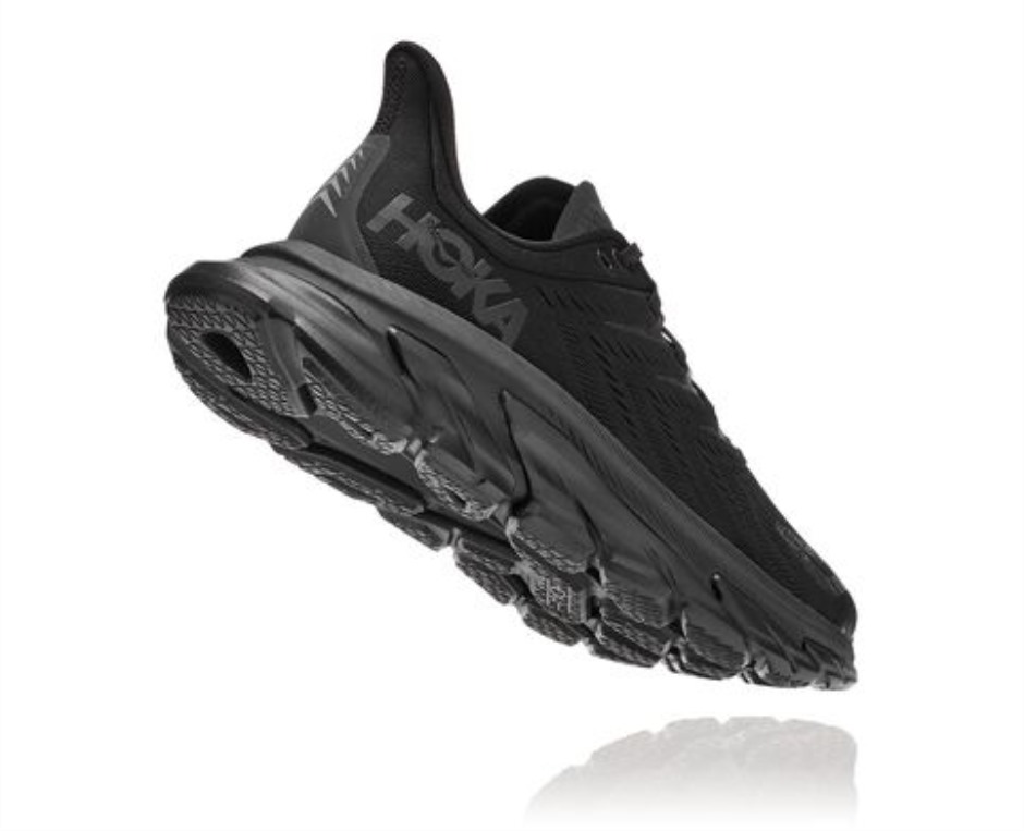Clifton Edge Hoka Schwarz