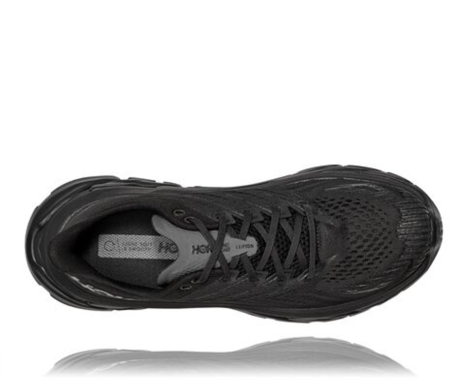 Clifton Edge Hoka Schwarz