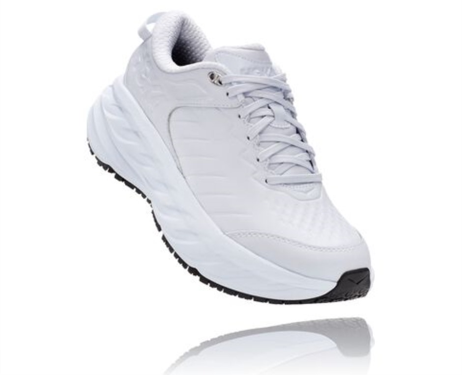 Bondi Sr Weiß Hoka