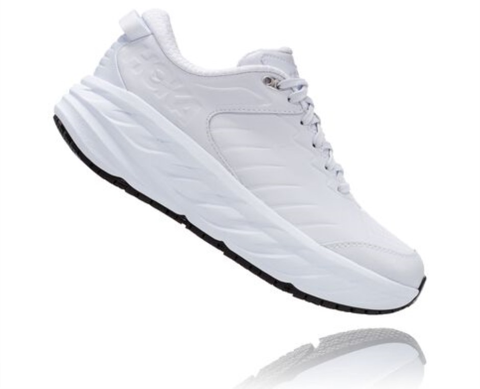 Bondi Sr Weiß Hoka