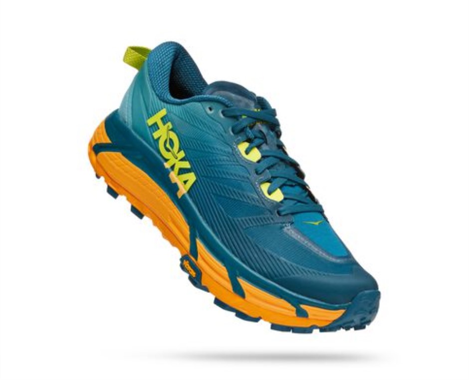 Mafate Speed ​​3 Hoka Coastal Shade Strahlendes Gelb