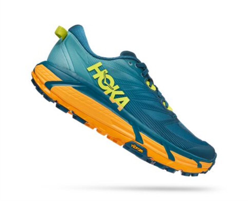 Mafate Speed ​​3 Hoka Coastal Shade Strahlendes Gelb