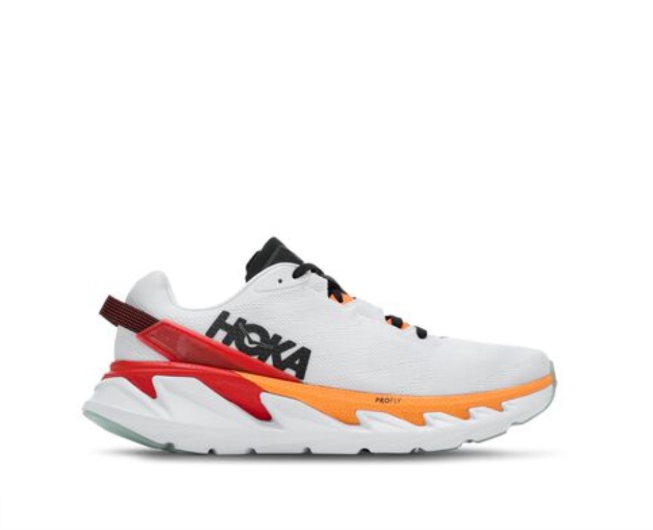 Elevon 2 Hoka Weiß Leuchtend Orange
