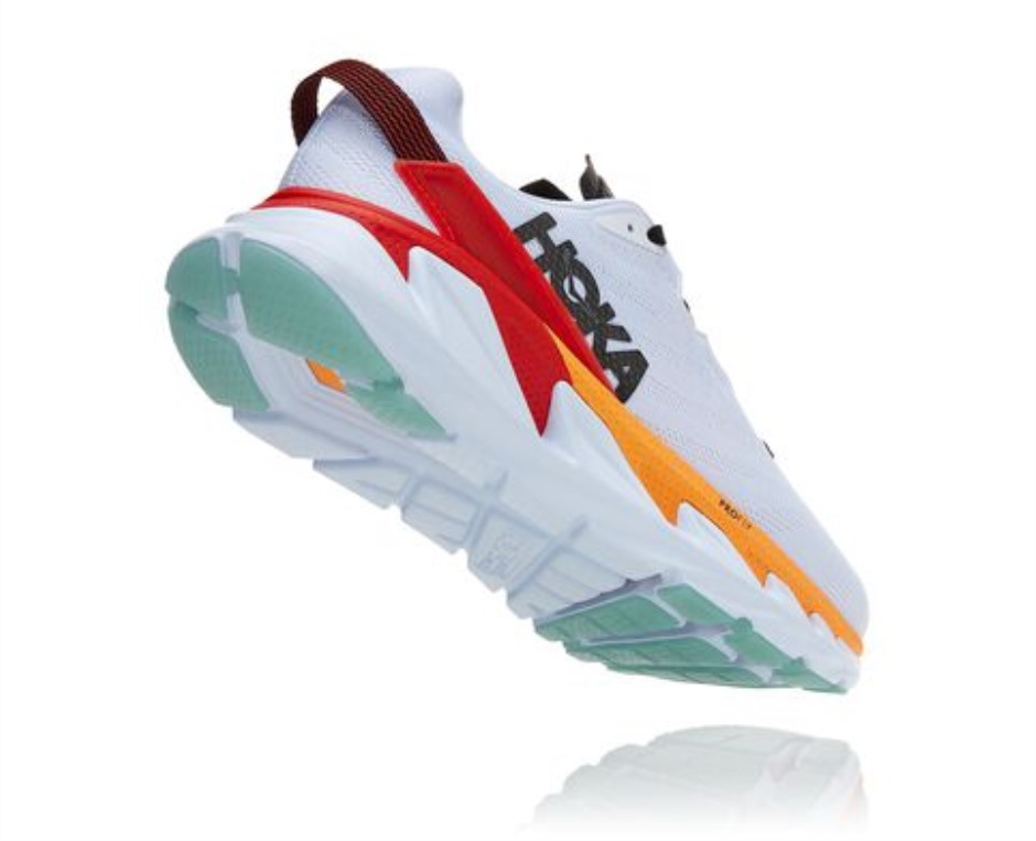 Elevon 2 Hoka Weiß Leuchtend Orange