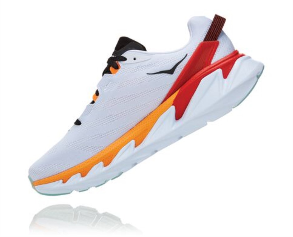 Elevon 2 Hoka Weiß Leuchtend Orange